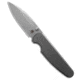 Chaves Knives Chaves Knives x Brad Blount Phase 229 Integral Knife 3.6" Stonewash, Gray, Bohler M390, adult, BHQ-234458