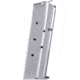 Check-Mate Industries Magazine, 1911, 40 S&amp;W, Removable Base, 8-Round, Stainless CM40-8-S-RB