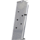 Check-Mate Industries Magazine, 1911, .45 ACP, Welded Base and Dimpled GI Follower, 7-Round, Stainless CM45-7-S