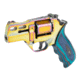 Chiappa Firearms Rhino Nebula 30DS 3in Revolver, .357 Magnum/.38 Special, 3 inch Barrel, Fiber-Optic, Multi-Color, Wood, 6 Round Cylinder, 340354