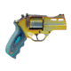 Chiappa Firearms Rhino Nebula 30DS 3in Revolver, .357 Magnum/.38 Special, 3 inch Barrel, Fiber-Optic, Multi-Color, Wood, 6 Round Cylinder, 340354