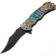 China Made Blue Demon Linerlock A/O