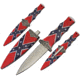 China Made Boot Knife Confederate Flag