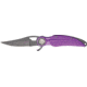 China Made Eagle Feather Linerlock Knife, Purple CN300233PU