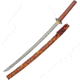 China Made Flaming Skull Katana