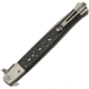 China Made Long Stiletto Linerlock Silver