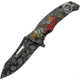 China Made Queen Skull Linerlock A/O
