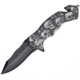 China Made Skull Eyes Rescue Linerlock Knife CN300276