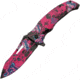 China Made Skull Linerlock A/O Pink