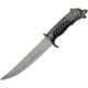 China Made Wolf Pack Dagger Knife, 7.38 satin finish stainless blade, Black synthetic and pewter handle with wolf shaped, 211471-WSL