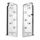 Chip McCormick Match Grade 1911 Compact .45 ACP 7 Round Pistol Magazine, Stainless, Silver, 14120