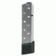 CM Products Power Mag Plus 1911 Government Pistol Magazine w/ Black Base Pad,.45 ACP, 10 Round, 1 Pack, Stainless Steel, M-PMP-45FS10-10RD