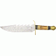 Chipaway Return of the Undertaker Fixed Blade Knife, 10.5in, Bowie, Burnt Sawcut Bone Handle CW275BSJ