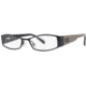 Chloe CL1154 Eyeglass Frames - Frame Black/Mole, Size 51/18mm CL115401