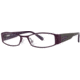 Chloe CL1154 Eyeglass Frames - Frame Plum/Khaki, Size 51/18mm CL115404