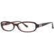 Chloe CL1195 Bifocal Prescription Eyeglasses - Frame Red/Brick, Size 52/14mm CL119502