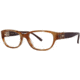 Chloe CL1202 Progressive Prescription Eyeglasses - Frame Blond Horn, Size 53/16mm CL120204