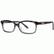 Chloe CL1204 Single Vision Prescription Eyeglasses - Frame Black/Grey, Size 53/14mm CL120401