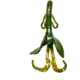 Chompers Boss Hawg Creature Bait, 1, 6in, Green Pumpkin Green Flake, BH608-63