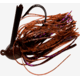 Chompers Skirted Brush Jig 1/2 oz - 2 Pack, Brown/Purple Flash, SBJ12-208