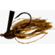 Chompers Skirted Brush Jig 1/2 oz - 2 Pack, Green Pumpkin, SBJ12-202