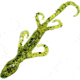 Chompers Lizard Creature Bait, 1, 6in, Chartreuse Pepper, L6S9-5