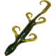 Chompers Lizard Creature Bait, 1, 6in, Root Beer Green, L6S9-10