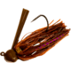 Chompers Skirted Football Jig 1/4 oz - 2 Pack, PB&amp;J, SFB14-200