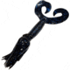 Chompers Skirted Grub Double Tail Grub, 1, 5in, Black/Blue Flake, HG5D10-4
