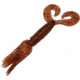 Chompers Skirted Grub Double Tail Grub, 1, 4in, Pumpkin Pepper, HG4D10-3