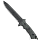 Chris Reeve Knives Green Beret Fixed Blade Knife, 7.00in, CPM S35VN, Spear Point Blade, Micarta, Gray Handle, Standard, Gray/Black, 12.375 inch, BHQ-92525