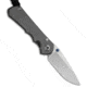 Chris Reeve Knives Left-Hand Small Inkosi Folding Knife, 2.75in, CPM MagnaCut, Drop Point Blade, Titanium, Gray Handle, Gray/Gray, 6.50 inch, BHQ-36926