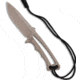 Chris Reeve Knives Professional Soldier Fixed Blade Knife, 3.375in, CPM S35VN, Drop Point Blade, Stainless Steel, Brown/Tan Handle, Brown/Tan/Brown, 7.25 inch, BHQ-67724