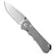 Chris Reeve Knives Small Inkosi Folding Knife, 2.75in, CPM MagnaCut, Drop Point Blade, Titanium, Gray Handle, Gray/Gray, 6.50 inch, BHQ-30861