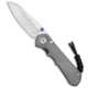 Chris Reeve Knives Small Inkosi Insingo Folding Knife, 2.75in, CPM MagnaCut, Sheepsfoot Blade, Titanium, Gray Handle, Gray/Gray, 6.50 inch, BHQ-70984