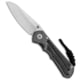 Chris Reeve Knives Small Inkosi Insingo Folding Knife, 2.75in, CPM S35VN, Sheepsfoot Blade, Micarta, Black/Gray Handle, Black/Gray/Gray, 6.50 inch, BHQ-70985