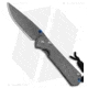 Chris Reeve Knives Small Sebenza 31 Folding Knife, 2.94in, Damascus, Drop Point Blade, Titanium, Gray Handle, Double Lug, Damascus, Gray/Black, 6.875 inch, BHQ-135696