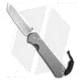 Chris Reeve Knives Small Sebenza 31 Folding Knife, 2.94in, CPM S35VN, Tanto Blade, Titanium, Gray Handle, BB Ti, Gray/Gray, 6.875 inch, BHQ-139546
