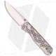 Chris Reeve Knives Umfaan Folding Knife, 2.25in, Stainless Steel, Clip Point Blade, Titanium, Gray Handle, Gray/Gray, 5.50 inch, BHQ-12119