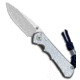 Chris Reeve Knives USN VIII Small Inkosi Folding Knife, 2.75in, CPM S35VN, Drop Point Blade, Titanium, Gray Handle, Gray/Gray, 6.50 inch, BHQ-49710
