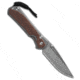 Chris Reeve Knives Large Sebenza 31 Folding Knife, 3.63in, CPM MagnaCut, Drop Point Blade, Titanium, Micarta, Brown/Gray Handle, GB Ti, Brown/Gray/Gray, 8.34 inch, BHQ-140842