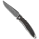Chris Reeve Knives Mnandi Folding Knife, 2.75in, Damascus, Clip Point Blade, Ebony, Black Handle, Black/Black, 6.375 inch, BHQ-19062