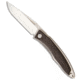 Chris Reeve Knives Mnandi Folding Knife, 2.75in, CPM S35VN, Clip Point Blade, Ebony, Wood Handle, Wood/Gray, 6.375 inch, BHQ-13212