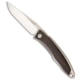 Chris Reeve Knives Mnandi Folding Knife, 2.75in, CPM S35VN, Clip Point Blade, Ebony, Wood Handle, Wood/Gray, 6.375 inch, BHQ-13212