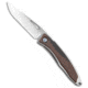 Chris Reeve Knives Mnandi Folding Knife, 2.75in, CPM S45VN, Clip Point Blade, Wood, Wood Handle, Wood/Gray, 6.375 inch, BHQ-13195