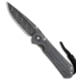 Chris Reeve Knives Small Sebenza 31 Folding Knife, 3.00in, Damascus, Drop Point Blade, Micarta, Titanium, Black/Gray Handle, Boomerang Damascus, Black/Gray/Gray, 6.875 inch, BHQ-116116