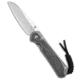 Chris Reeve Knives Chris Reeve Small Sebenza 31 Knife Black Micarta 2.99" SW S31-1224, Black/Gray, CPM MagnaCut, adult, BHQ-146030