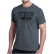 Christensen Arms Mountain Line Art Shield SS Tee - Mens, Carbon, M, 730-CA055-40-00-103-03