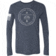 Christensen Arms Mountains Long Sleeve Shirt - Men's, Small, Heather Navy, 720-00093-00