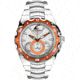 Chronotech Active 7922 Men's Watch - Stainless Steel Band, Orange/White Face Ct.7922am/36m